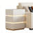 3-Drawer Smart Nightstand with LED  Light-1557774915