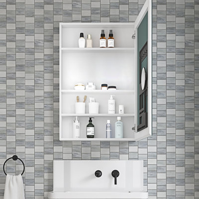Armoire à pharmacie avec miroir