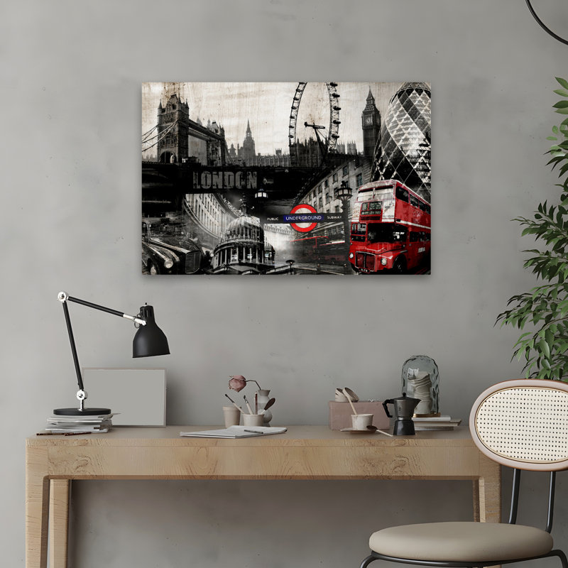 Londres - People and Places England Europe London Art, H 16 po x l 24 po