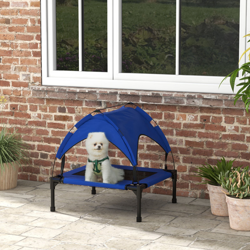 Pet Bed, Blue, 76" W x 61" D x 69.50" H