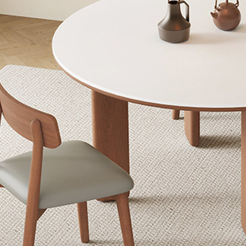 Table de salle à manger Spilsby, 7 pièces : table, 6 chaises, H 29,52 po x l 59,05 po x P 59,05 po