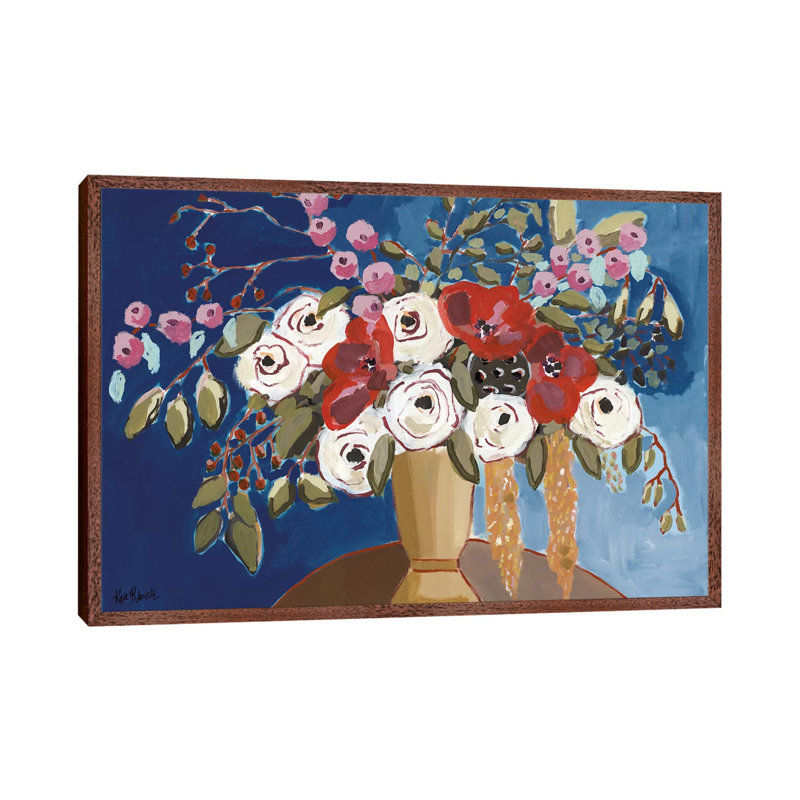 Sweetest Devotions by Kait Roberts - Painting on Canvas, Classic Brown Wood Framed, 101.6cm H x 152.4cm W x 3.81cm D