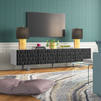 Fetch Unfinished TV Stand for TVs up to 88"