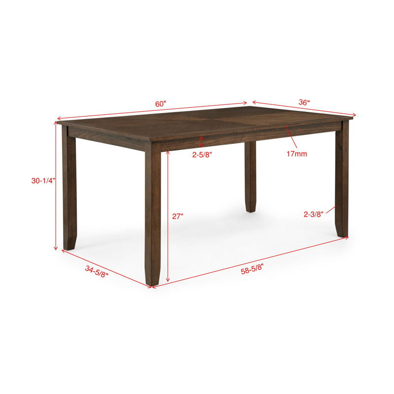 Ensemble de salle à manger 6 pièces, 6 pièces: table, banc, 4 chaises