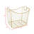 Metal Storage Basket with Ring Handles-841979034