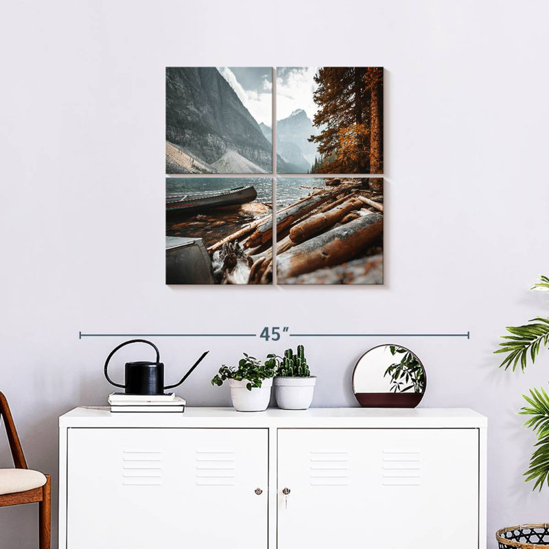 Alvord Moraine Lake Mountain View, H 26 po x l 26 po