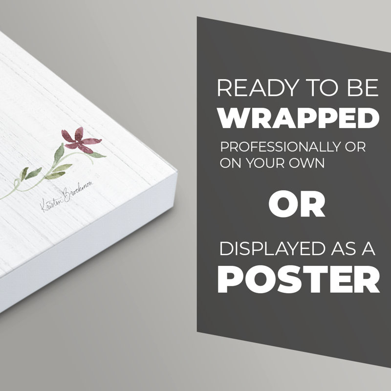 The Simple Things -Impression sur toile seulement - NON-CADRE, H 48 po x l 32 po