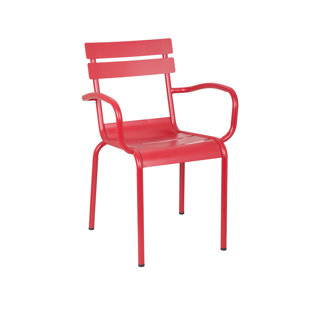 Chaise d'extérieur en métal 74534 (Ensemble de 4)