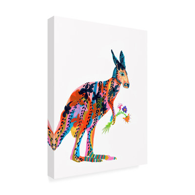Marang Kangaroo par Kwerki Studios - impression sur toile tendue