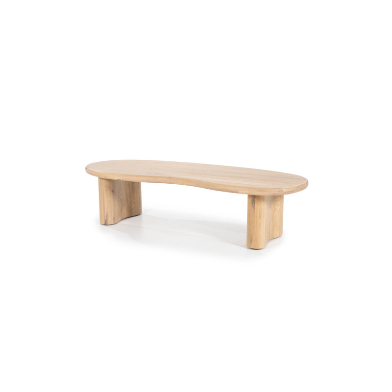 Solid Wood Single Coffee Table, Natural