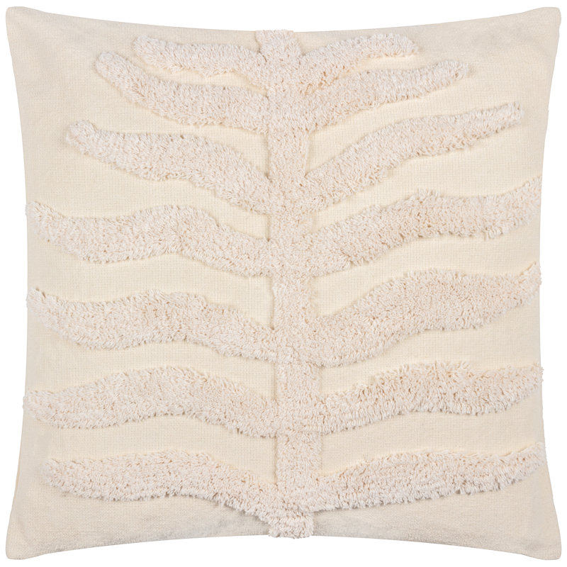 Dakota Square Cushion, Cream