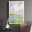 Toile tendue avec châssis de qualité supérieure Low Country River Vista II - prête à être accrochée-204516395
