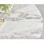Tierra Modern Chrome Metal & Glass Round Dining Table Set with 4 Quilted Faux Leather Chairs-102146073