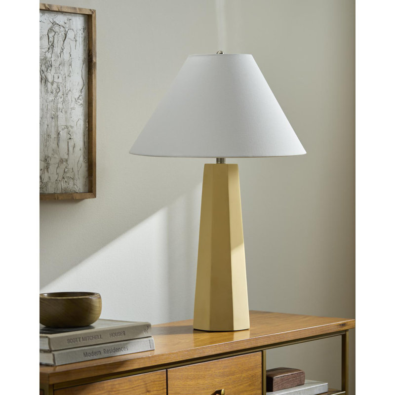 Lampe de table Reppo, Jaune