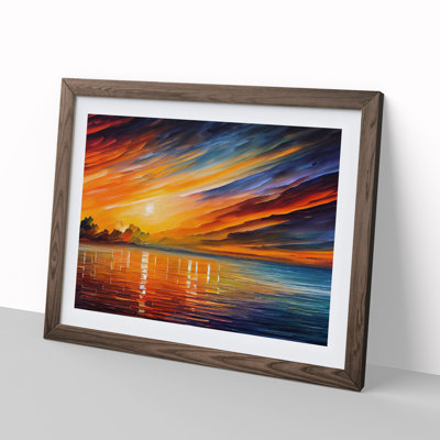 XH1022-4354X Glowing Sunrise Vol.2 - Single Picture Frame Print