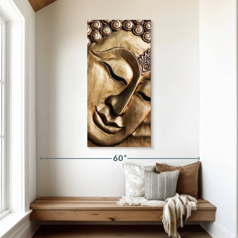 Traditional Thai Buddha, 48" H x 24" W