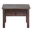 Solid Wood Four Leg Coffee Table with Storage-398203426