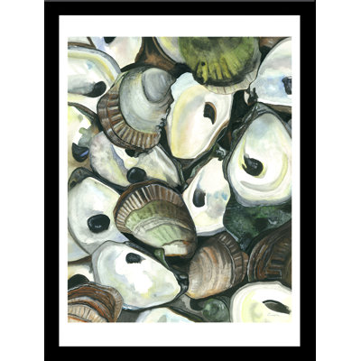 «Oyster» par Damon Crook - impression d'art graphique