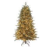 72' H Lighted Artificial Spruce Christmas Tree