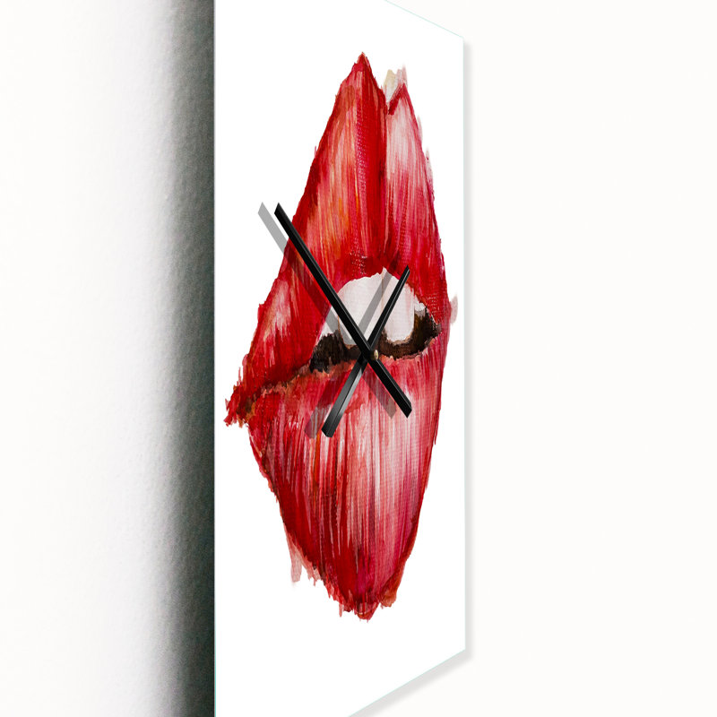 Horloge murale moderne pour la Saint-Valentin, Grand