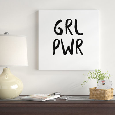 «Power Quotes V», art textuel sur toile