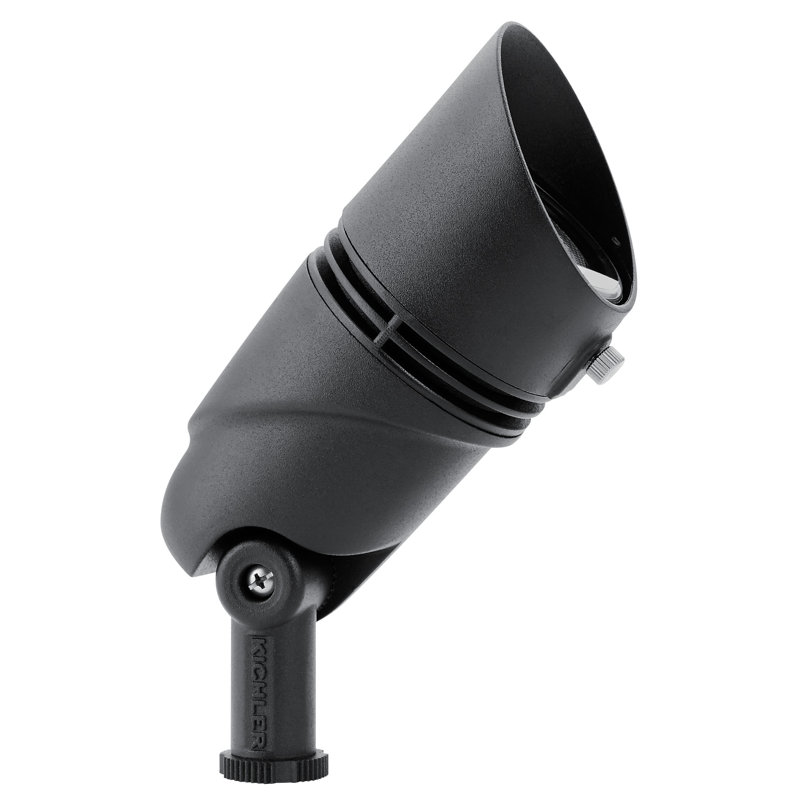 Low Voltage Integrated LED Metal Spotlight, 3000, Black