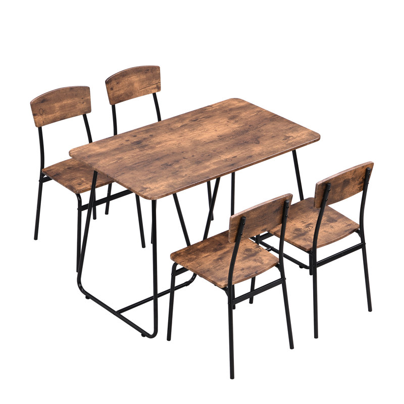 Loken 4 - Person Dining Set