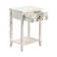Table de bout avec rangement Harrel
