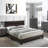 Chenevert Vegan Leather Platform Bed-940773810-940773813