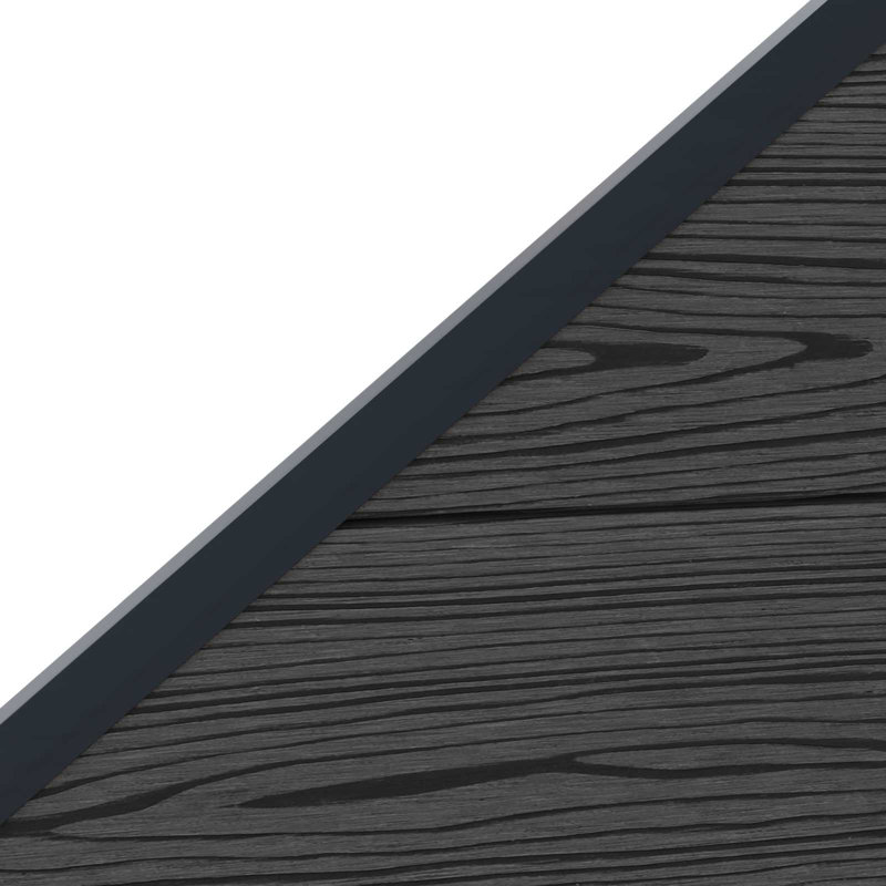95 cm W Fencing Kits Fencing with 1 Panel(s) Included, Black