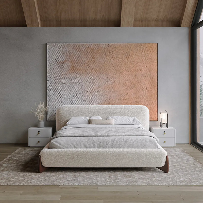 Upholstered Platform Bed