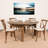 Castiglia 59.75 " Extendable Round Dining Table