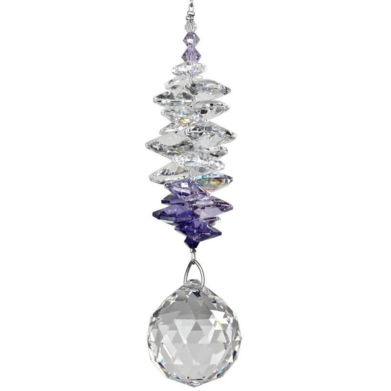 Boule de cristal cascade de glace, Glace, 4.5" H x 2" W x 2" D