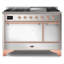 Majestic II 47.83" 5.02 Cu.Ft. Freestanding Dual Fuel with Griddle and Convection Oven-64707737-64707734