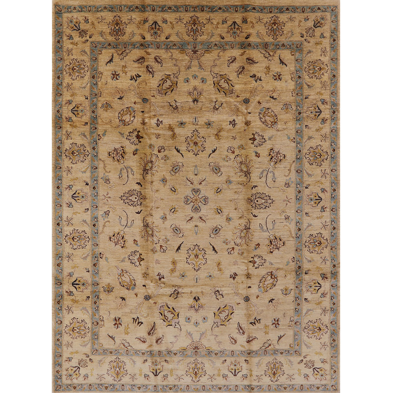 Tapis beige floral Inness, Rectangle 6 pi x 9 pi