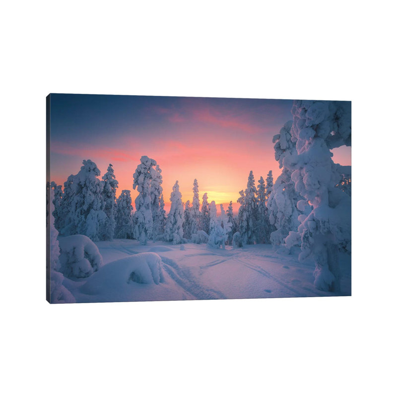 Levi Lapland - Finland by Cuma Çevik - Wrapped Canvas Print, 20.32 cm H x 30.48 cm W