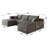 Cloud Sectional Sofa, No-Assembly Required