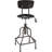 Backed Adjustable Height Ergonomic Industrial Stool Footring