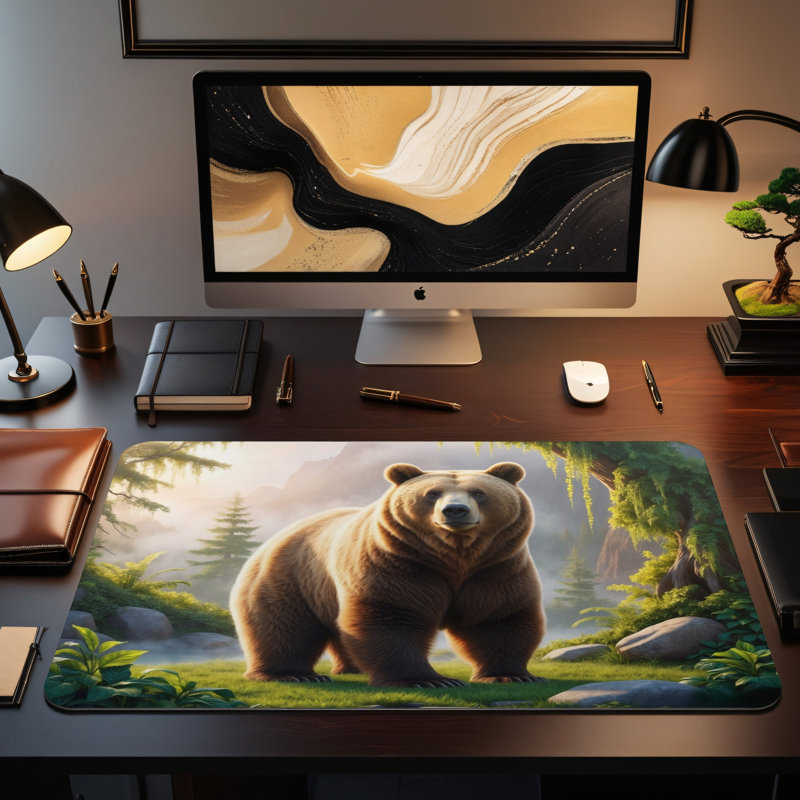 Polyester Desk Pad, 23.6x13.8
