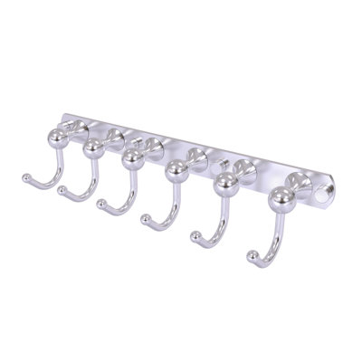 Shadwell 6 Position Wall Mounted Hook Rack