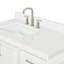 Ensemble de meuble-lavabo simple 43 po avec plateau Abshire-93359323