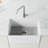 Cass Industrial 14 in. H Single Handle Kitchen Bar Faucet-88469125