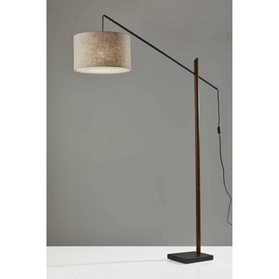Lampe sur pied à bras pivotant 77" okan