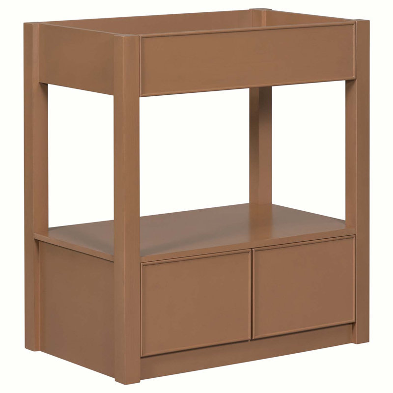 29.4'' Single Bathroom Vanity Base Only in Brown