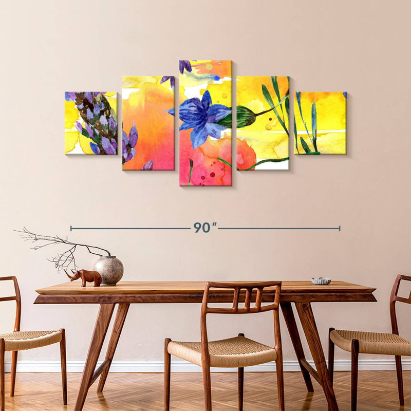 Flower, 42" H x 92" W