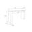 Carsjen Chunky Leg Console Table-2054189645