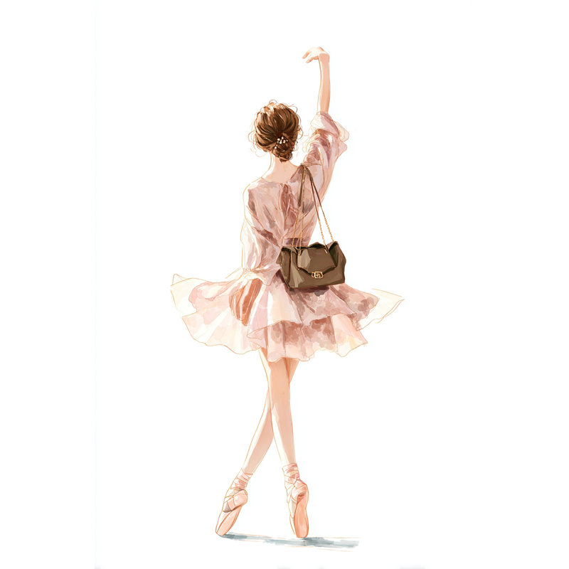 Art mural sur toile Ballet, H 24 po x l 16 po x P 1,5 po