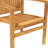 Datrion Teak Wood Outdoor Dining Armchair