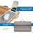 Lap Desk with Mouse Pad, Phone Holder & Device Ledge - Fits 15.6" Laptops