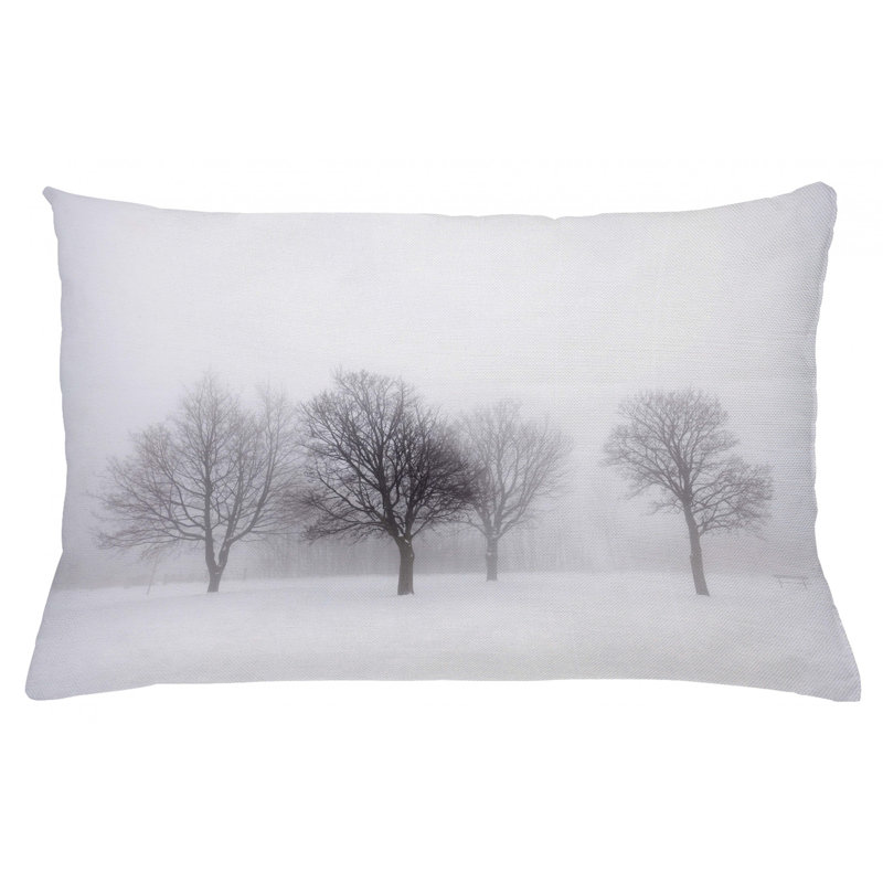 Housse de coussin lombaire intérieur/extérieur winter, 16 po x 26 po